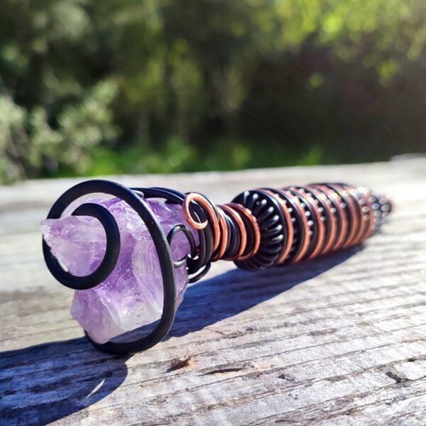 Pulsation Pen - Amethyst Bioenergetic Wand