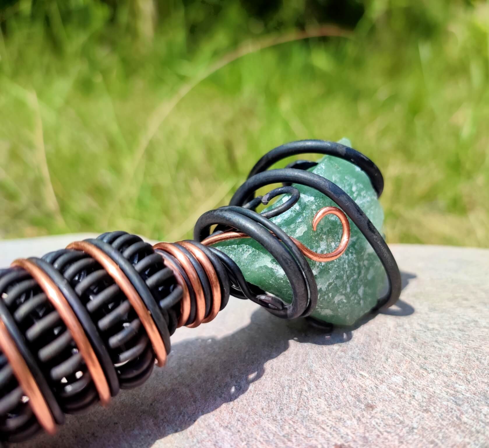 Pulsation Pen - Aventurine Bioenergetic Wand - Image 17