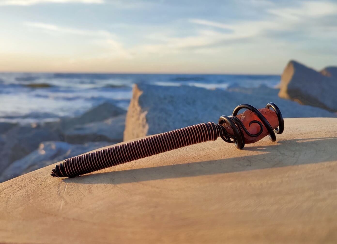 Pulsation Pens - Carnelian Rod - Image 4