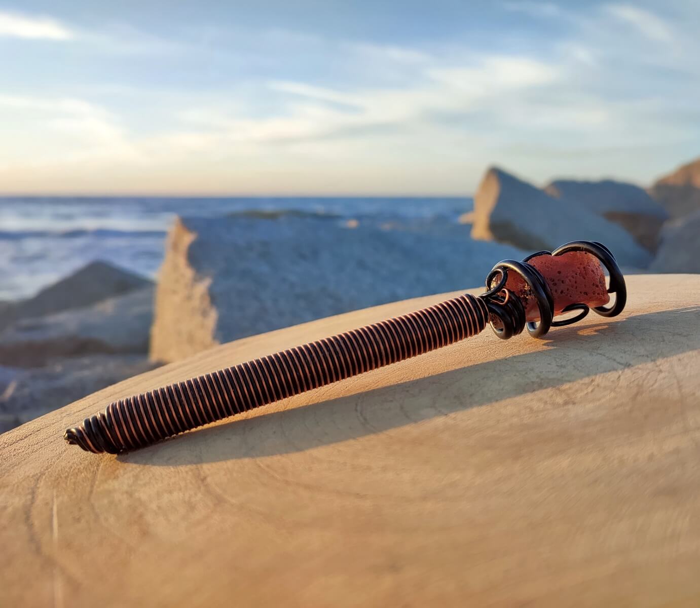 Pulsation Pens - Carnelian Rod - Image 2