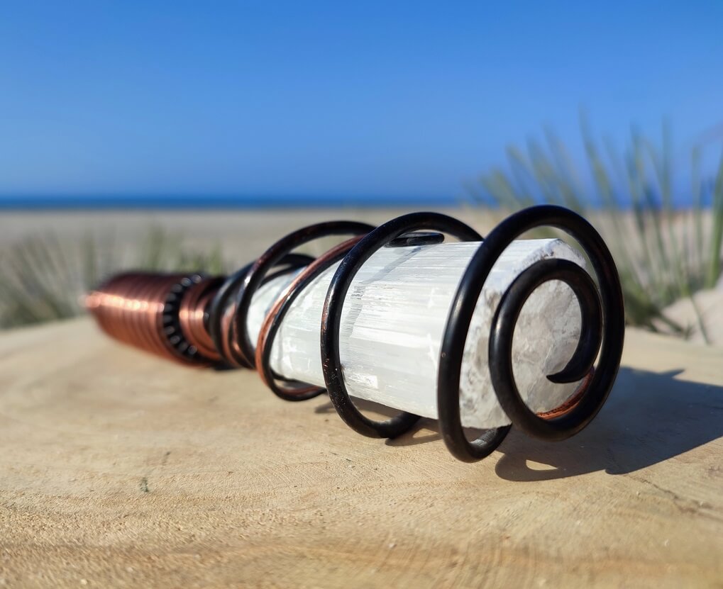 Selenite Bioenergetic Wand - Pulsation Pen - Image 5