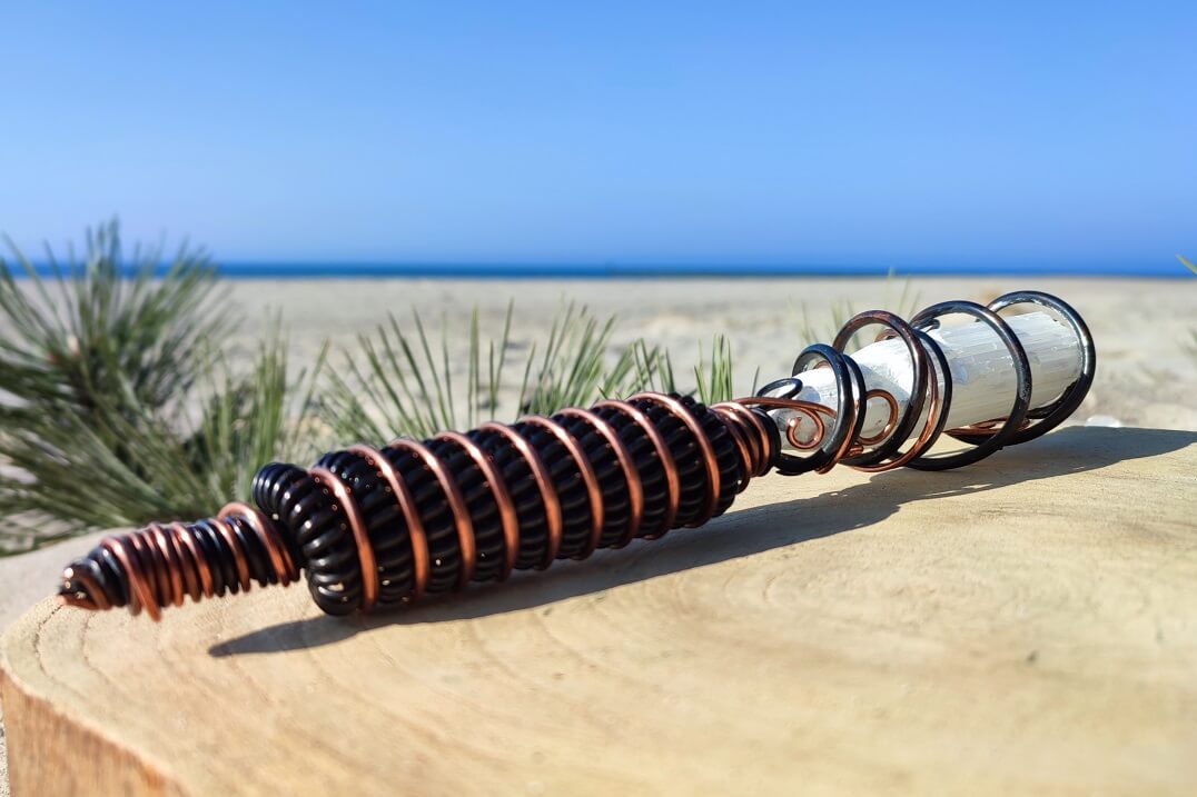Selenite Bioenergetic Wand - Pulsation Pen - Image 6