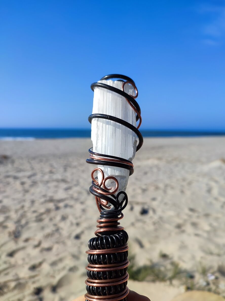Selenite Bioenergetic Wand - Pulsation Pen - Image 3