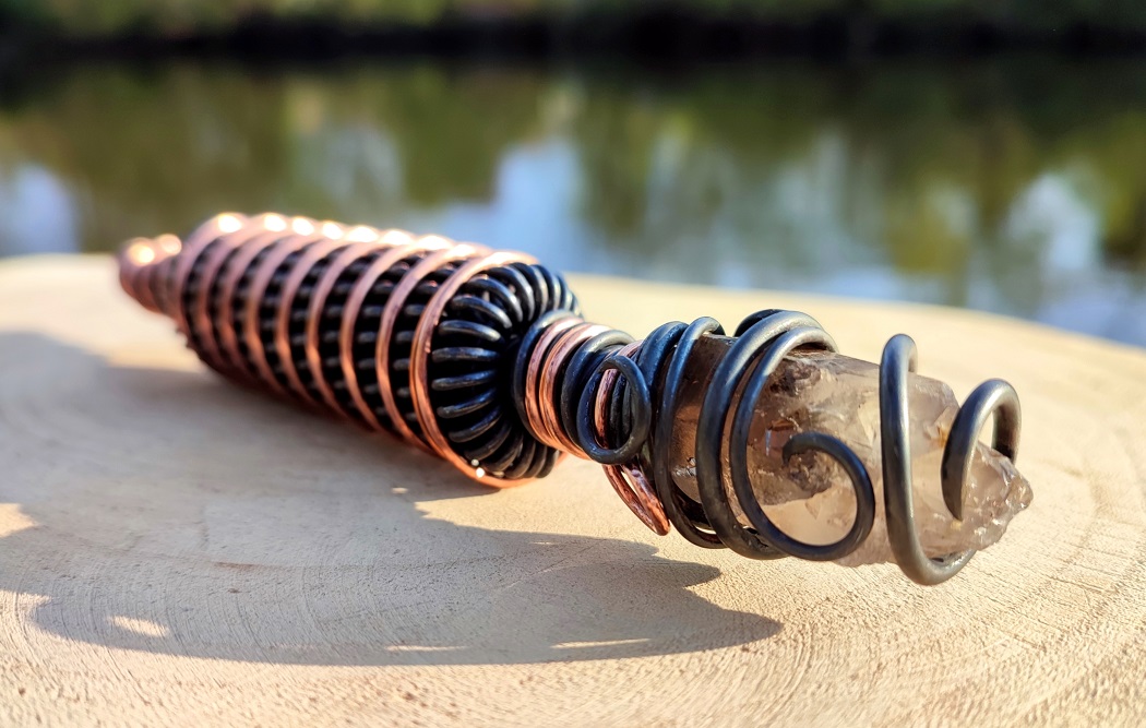Pulsation Pens - Smoky Quartz Wand - Image 2