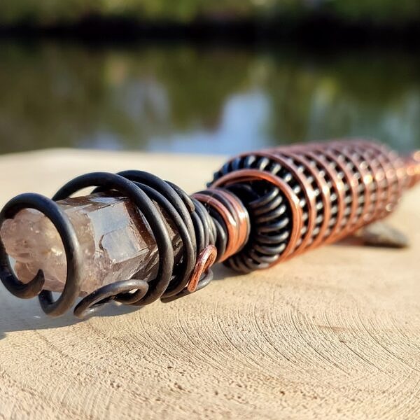 Pulsation Pens - Smoky Quartz Wand