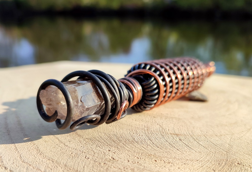 Pulsation Pens - Smoky Quartz Wand