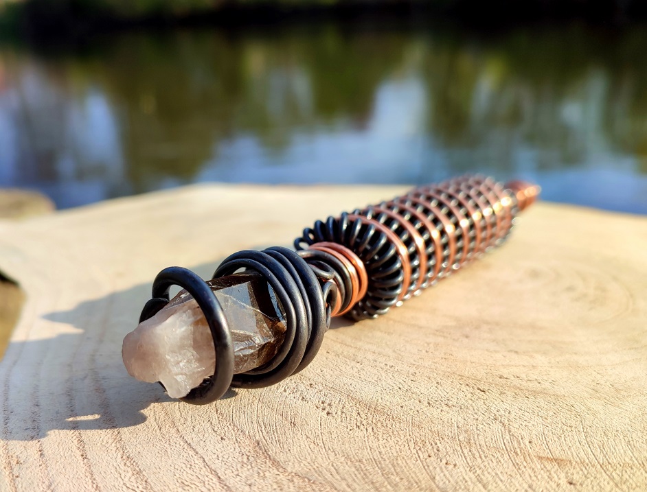 Pulsation Pens - Smoky Quartz Wand - Image 2