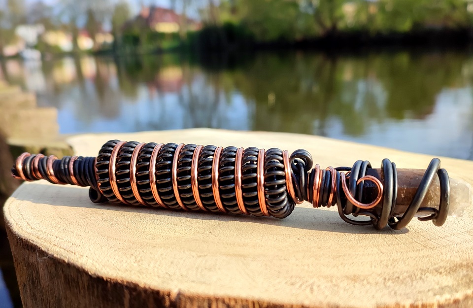 Pulsation Pens - Smoky Quartz Wand - Image 5