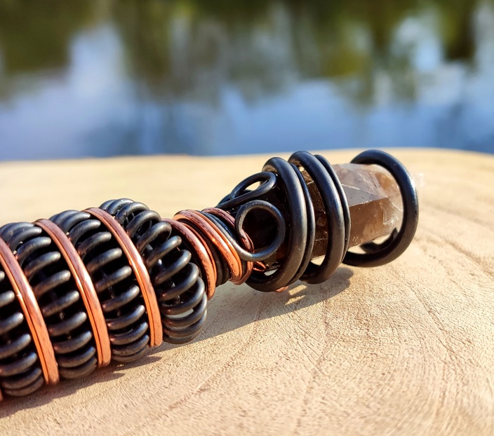 Pulsation Pens - Smoky Quartz Wand
