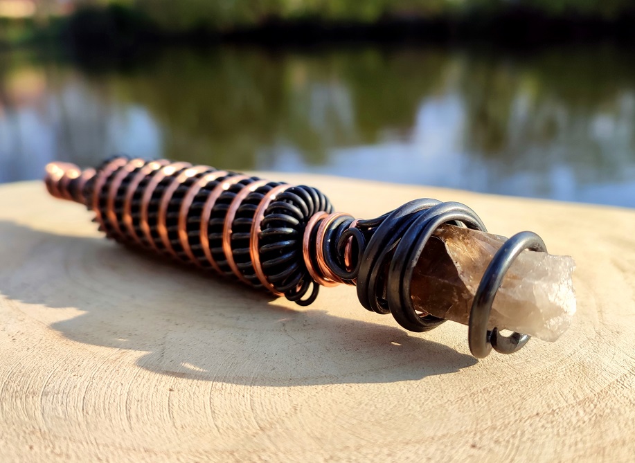 Pulsation Pens - Smoky Quartz Wand - Image 3